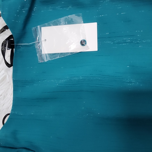 Jessica Simpson Womens Amella Slit-Sleeve Dress . Ocean Depths XS - Picture 7 of 12